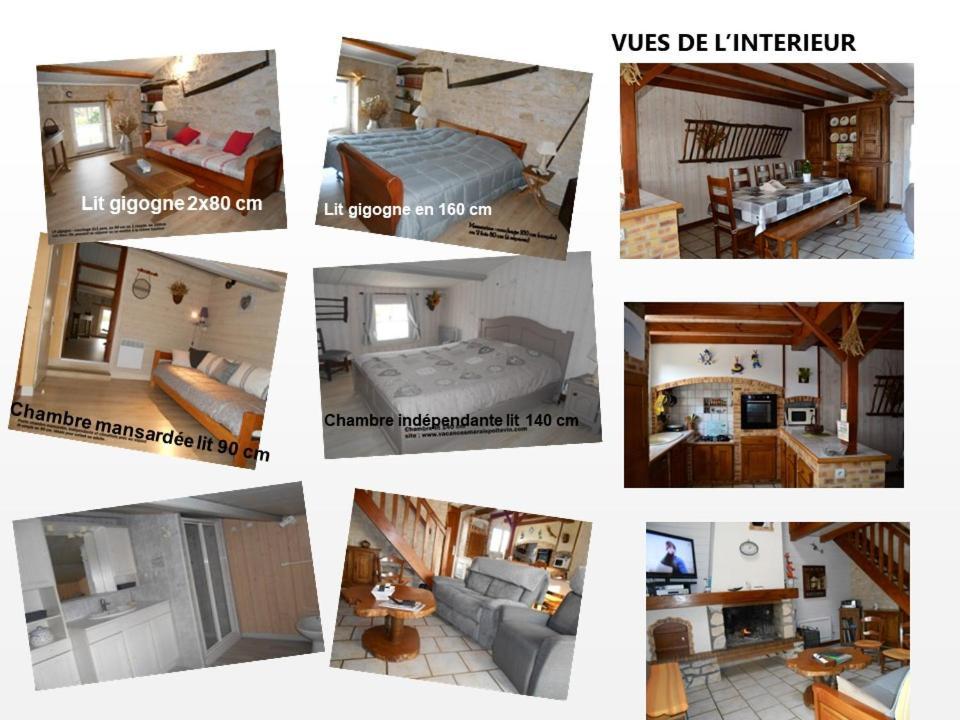 MARAIS POITEVIN pêche ,barque, vélos, wifi, linge, cheminée, cuisine La Taillee Exterior foto